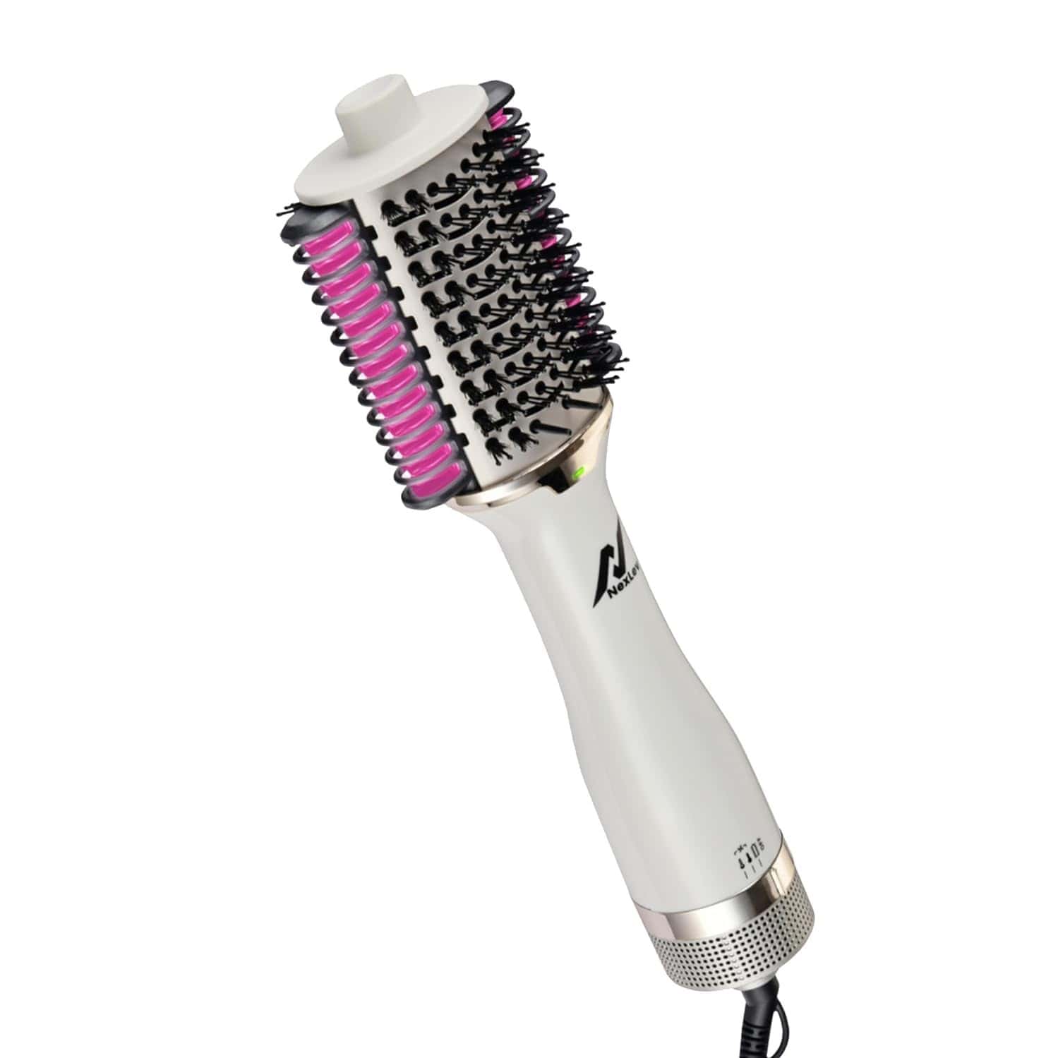 Nexlev Ionic 4 In 1 Hot Air Brush + Straightener V-02