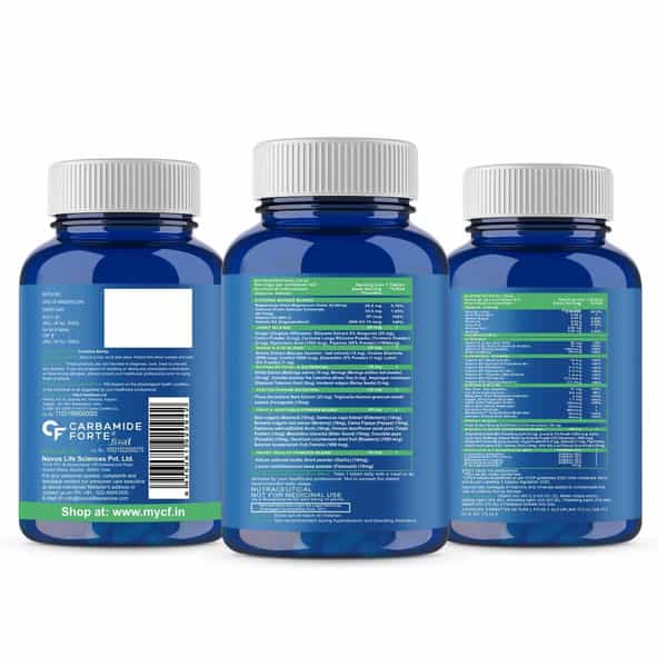 Carbamide Forte Multivitamin For Men 67 Ingredients 13 Vital Blends 60 Tablets
