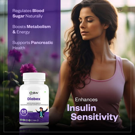 Oribite Diabetic Support Capsules For Blood Sugar Balance 60 Capsules