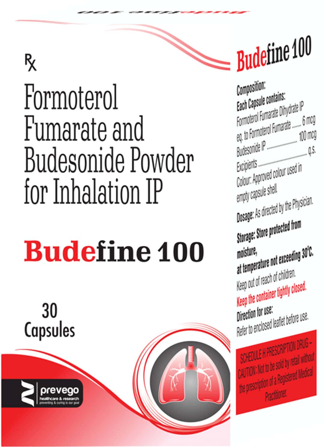 Buy budefine 100mcg box of 30 inhalation capsules online at flat 15 