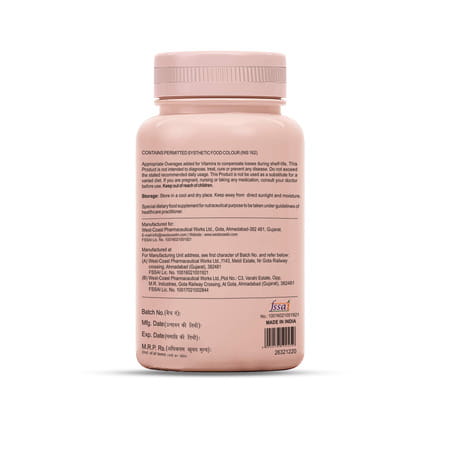 Sheneed Folic Acid & Iron Supplements For Supports Pregnancy & Iron Production 60 Tablets