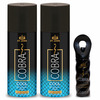 St.john Cobra Cool 150Ml*2 Deodorant For Men & Cobra 15Ml Perfume For Men Pack Of 3
