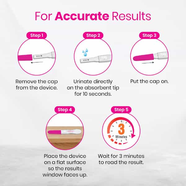 I-Know Advance Rapid One Step Pregnancy Test Kit 1 No's