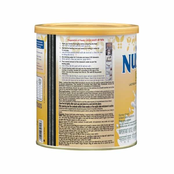 Nusobee Casein Stage 1 Infant Formula Baby Food Tin Of 200 G