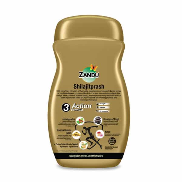 Zandu Shilajitprash Chyawanprash Jar 900 Gm