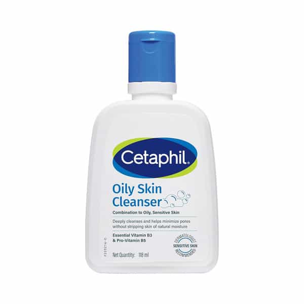 Cetaphil Oily Skin Cleanser | Combination To Oily & Sensitive Skin | 118 Ml