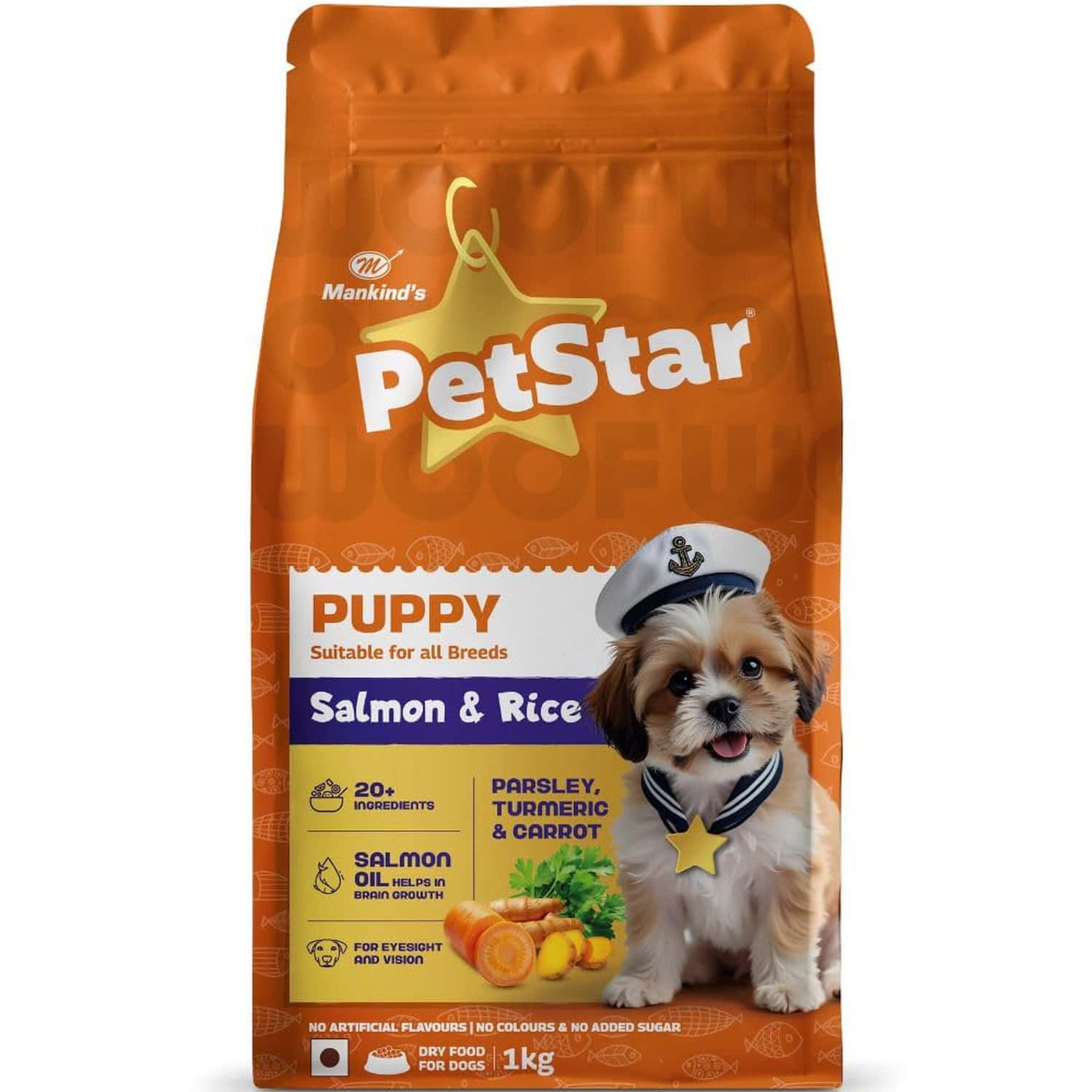 Petstar Puppy 1 Kg Salmon Rice Dry Dog Food