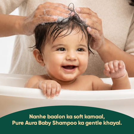 Pure Aura Daylight Defense Trio | Ayurvedic Baby Sunscreen Spf 30| Tear-Free Shampoo & Gentle Wash