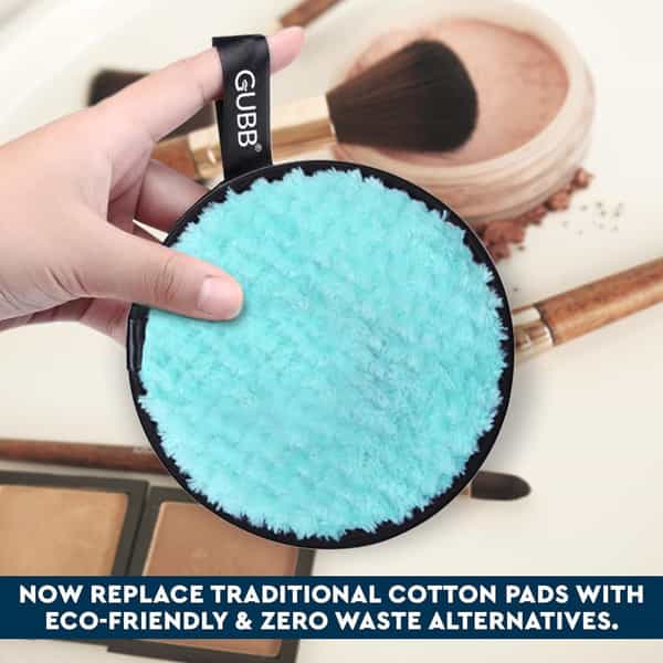 Gubb Reuseable Makeup Remover Pads (Pink & Beige)