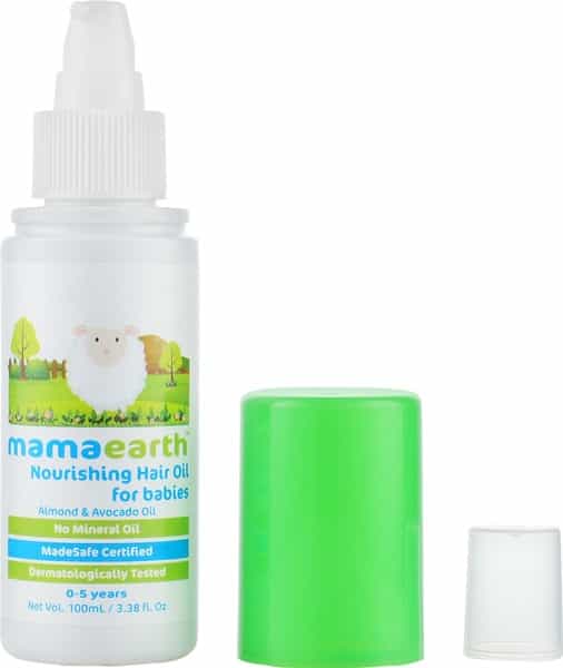 Mamaearth Nourishing Baby Hair Oil Bottle Of 100 Ml
