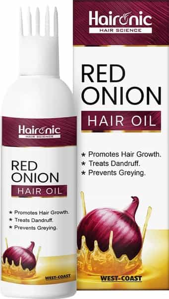 Haironic Hair Science Red Onion Oil- Anti Hair Loss & Hair Growth Oil - 100Ml