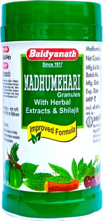 Baidyanath Asli Ayurved Madhumehari Granules - 100g (Pack Of 2) Controls Blood Sugar Levels