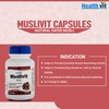Healthvit Muslivit Natural Safed Musli 250Mg -60 Capsules