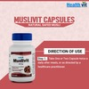Healthvit Muslivit Natural Safed Musli 250Mg -60 Capsules