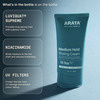Arata Styling Hair Cream | Niacinamide | Medium Hold & Humidity Resistant | 50 Ml