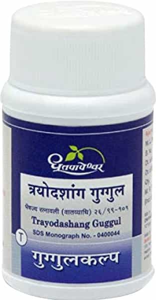 Dhootapapeshwar Trayodashang Guggul 60 Tablets