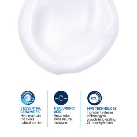 Cerave Hydrating Non-Foaming Daily Facial Cleanser For Normal To Dry Skin - 236ml