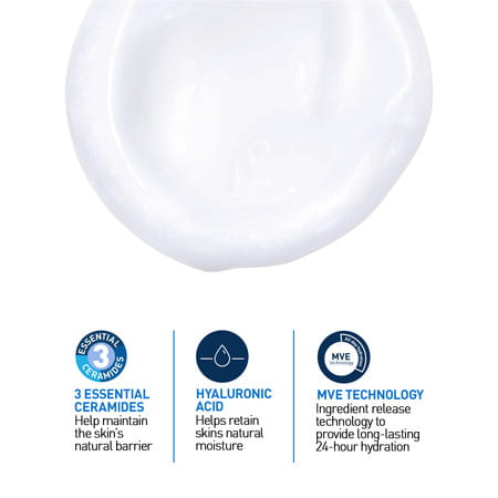 Cerave Hydrating Non-Foaming Daily Facial Cleanser For Normal To Dry Skin - 236ml