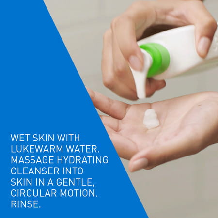 Cerave Hydrating Non-Foaming Daily Facial Cleanser For Normal To Dry Skin - 236ml