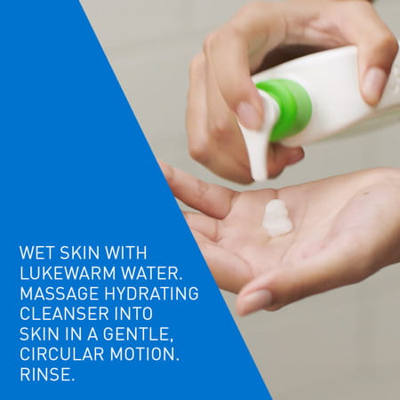 Cerave Hydrating Non-Foaming Daily Facial Cleanser For Normal To Dry Skin - 236ml