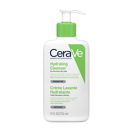 Cerave Hydrating Non-Foaming Daily Facial Cleanser For Normal To Dry Skin - 236ml