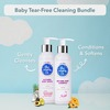 The Moms Co. Natural Tear-Free Cleaning Bundle Baby Bath Kit Of 400 Ml