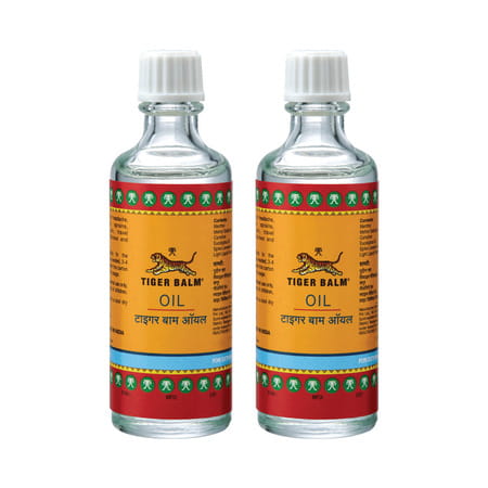Tiger Balm Oil | Ayurvedic Pain Relief Oil 28ml | Set Of 2