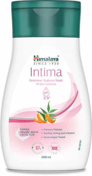 Himalaya Intima Feminine Hygiene Wash | Ph 3.5 | 100 Ml