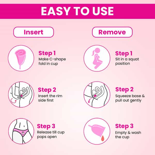 Everteen Small Menstrual Cup For Periods In Women - 1 Pack (23Ml Capacity)