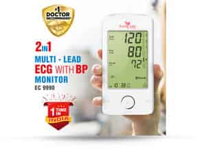 Easycare (german Tech.) 2 In 1 Blood Pressure With Ecg Function