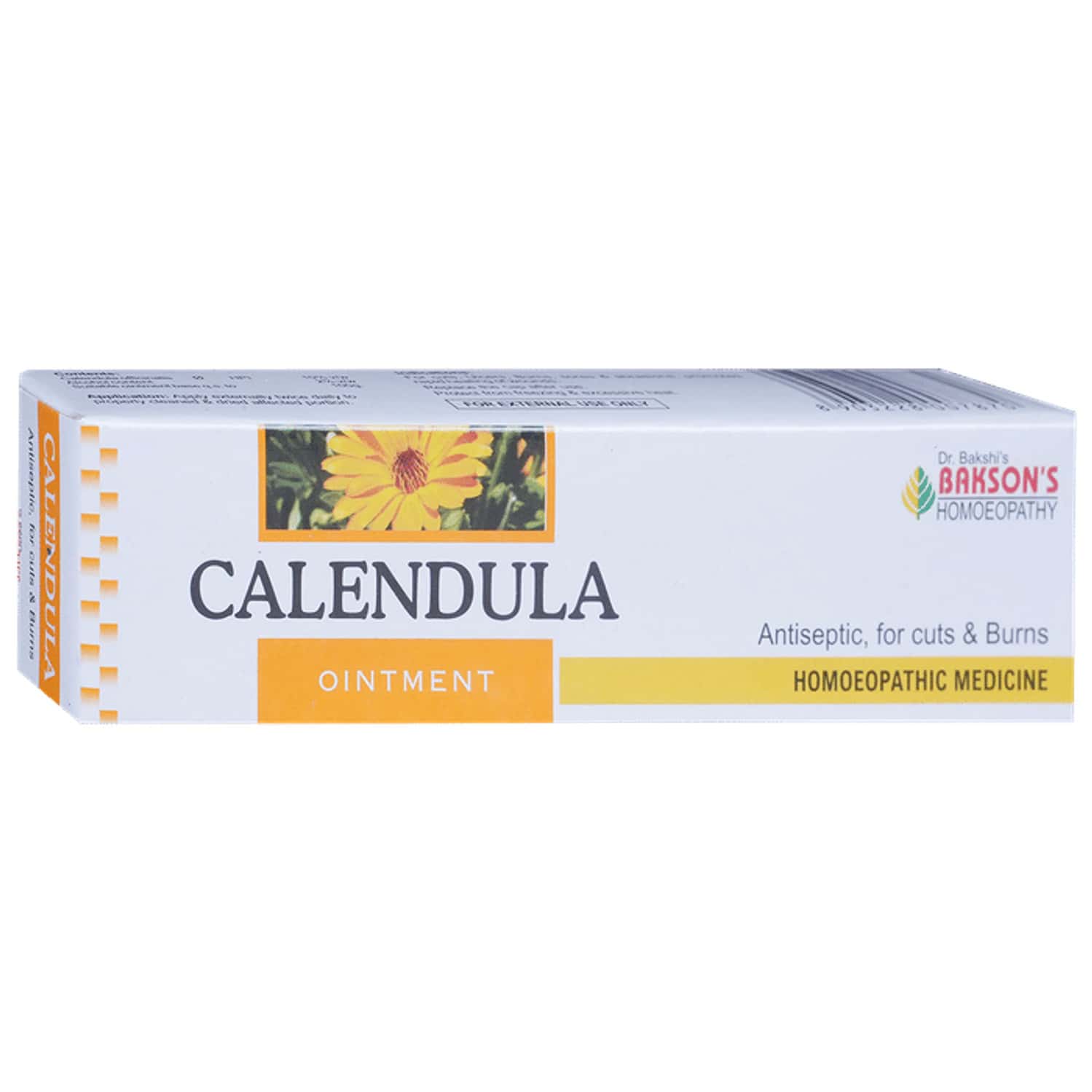 Baksons Homoeopathy Calendula Ointment 25 Gm