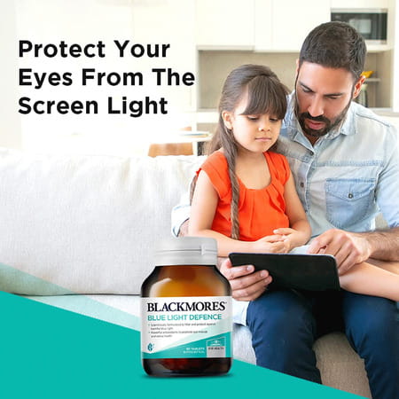 Blackmores - Blue Light Defence & Coq10 For Healthy Vision & Immunity 30 Capsules Pack Of 2