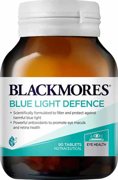 Blackmores - Blue Light Defence & Coq10 For Healthy Vision & Immunity 30 Capsules Pack Of 2