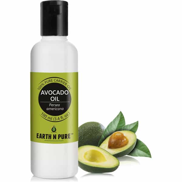 Earth N Pure Avocado Oil 100% Pure Natural And Cold Pressed - 100 Ml (3.4 Fl. Oz.) (100 Ml)