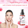 Vriksha Multi Purpose Rose Oil For Face | Skin | Hair & Nails With Organic Extracts Of Rose | 100 Ml