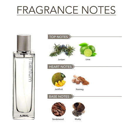 Ajmal Titanium Edp 100ml Perfume For Men And Selfie Cp Oil Alcohol-Free Attar 10ml For Men