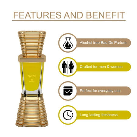 Ajmal Titanium Edp 100ml Perfume For Men And Selfie Cp Oil Alcohol-Free Attar 10ml For Men