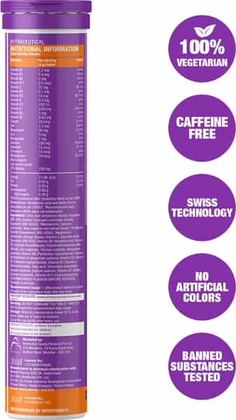 Fast&Up Daily Multivitamins Tube Of 20 Tablets & Magnesio Daily Stress Relief Tube Of 20 Tablets