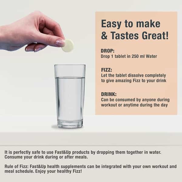 Fast&Up Daily Multivitamins Tube Of 20 Tablets & Magnesio Daily Stress Relief Tube Of 20 Tablets