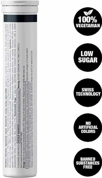 Fast&Up Daily Multivitamins Tube Of 20 Tablets & Magnesio Daily Stress Relief Tube Of 20 Tablets