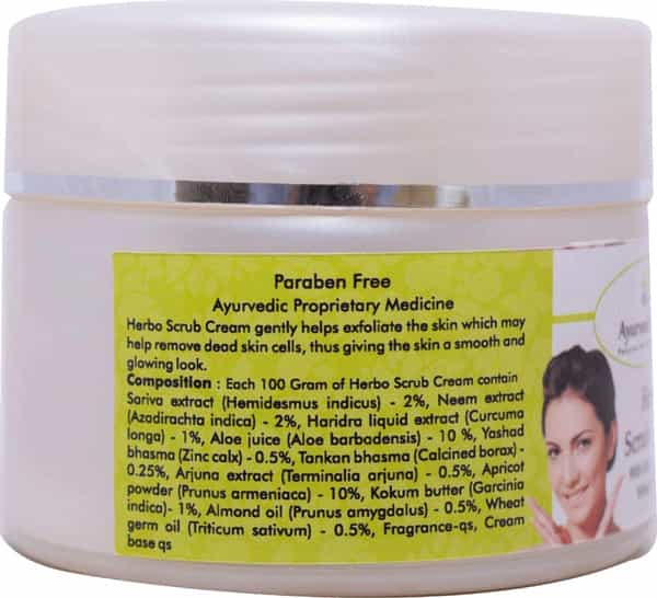 Al-Ayurvedic Life Herbo Scrub Cream - 50G Pack Of 2