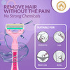 Mom & World Shaverush 4 Blade Full Body Razor With Advance Nano Coating Technology