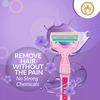 Mom & World Shaverush 4 Blade Full Body Razor With Advance Nano Coating Technology