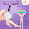 Mom & World Shaverush 4 Blade Full Body Razor With Advance Nano Coating Technology