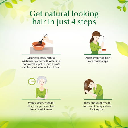 Neeta Mehendi Powder 1kg | 100% Natural Henna Mehandi Powder For Hair | Hand & Feet