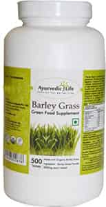 Ayurvedic Life Barley Grass Tablets 500mg - 500 Tablets