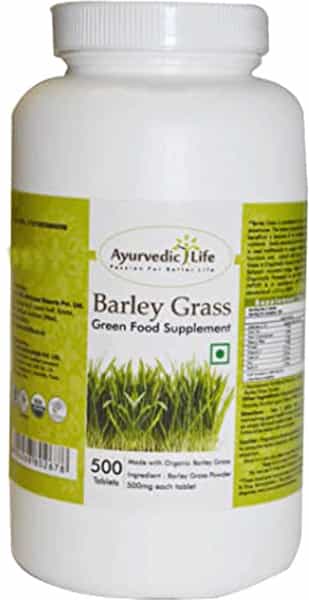 Ayurvedic Life Barley Grass Tablets 500Mg - 500 Tablets