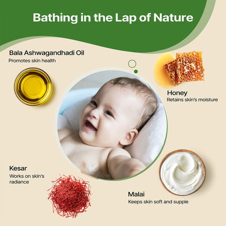 Herby Angel Bala Ashwagandhadi Soap For Babies & Kids | 75g