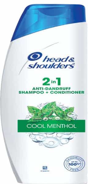 Head & Shoulders Cool Menthol 2-In-1 Shampoo + Conditioner - 180Ml