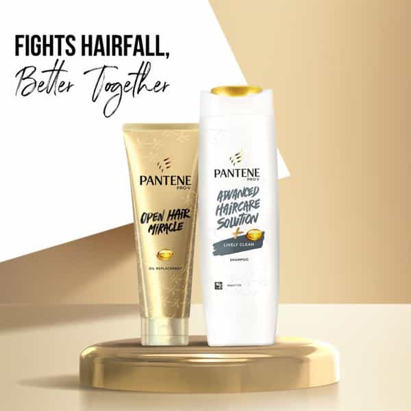 Pantene Advanced Hair Fall Solution Silky Smooth Care Shampoo - 340Ml